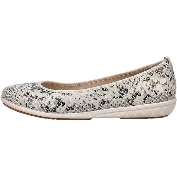 New - TIMBERLAND Leather Ballet Flats Snake Print Women Size 5.5 - Picture 5 of 14